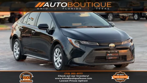 Black 2024 Toyota Corolla LE for sale in Alvin, TX