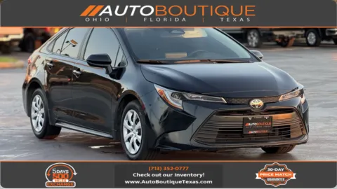 Black 2024 Toyota Corolla LE for sale in Alvin, TX