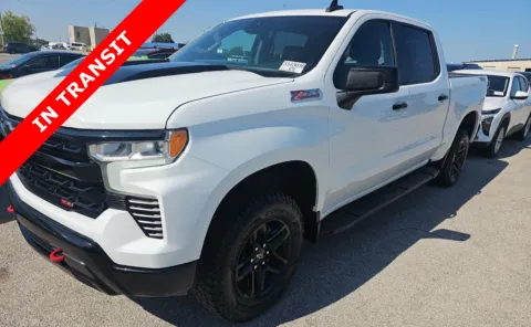 White 2023 Chevrolet Silverado 1500 LT Trail Boss for sale in Alvin, TX