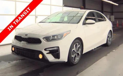 White 2021 Kia Forte LXS for sale in Alvin, TX