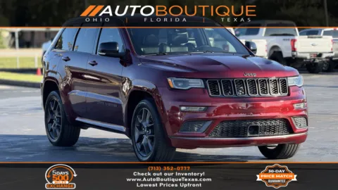 Red 2020 Jeep Grand Cherokee Limited X for sale in Alvin, TX