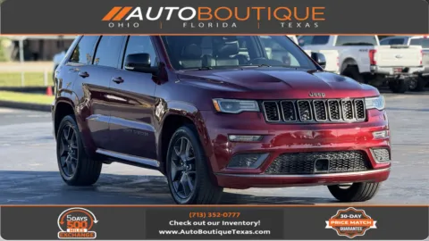 Red 2020 Jeep Grand Cherokee Limited X for sale in Alvin, TX