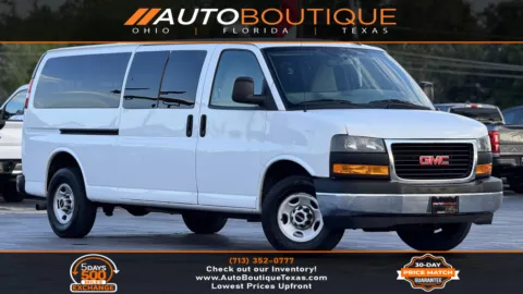 White 2020 GMC Savana Passenger LS for sale in Alvin, TX
