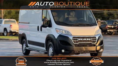 White 2023 Ram ProMaster Cargo Van 2500 136 WB for sale in Alvin, TX