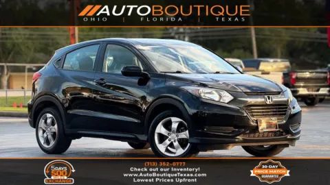 Black 2018 Honda HR-V LX for sale in Alvin, TX