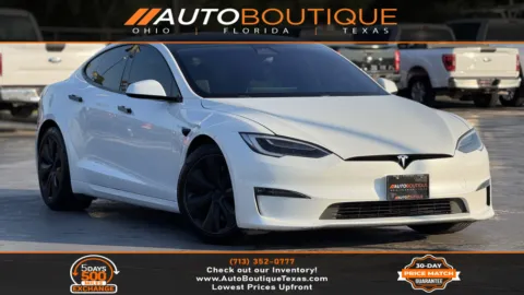 Black 2021 Tesla Model S Long Range for sale in Alvin, TX