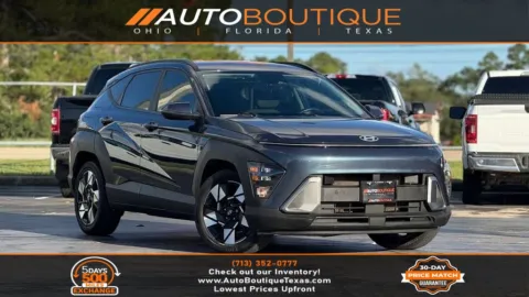 Blue 2024 Hyundai Kona SEL for sale in Alvin, TX
