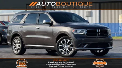 Gray 2018 Dodge Durango Citadel Anodized Platinum for sale in Alvin, TX