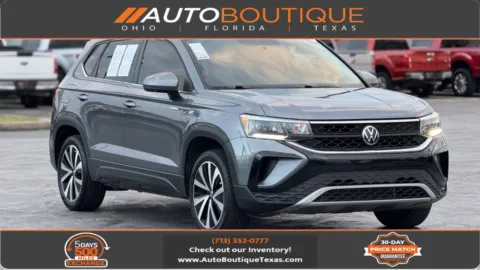 Gray 2022 Volkswagen Taos SE for sale in Alvin, TX