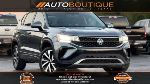 Gray 2022 Volkswagen Taos SE for sale in Alvin, TX
