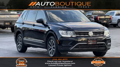Black 2018 Volkswagen Tiguan SE for sale in Alvin, TX