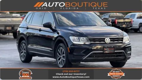 Black 2018 Volkswagen Tiguan SE for sale in Alvin, TX