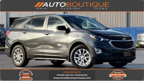 Gray 2021 Chevrolet Equinox LS for sale in Alvin, TX