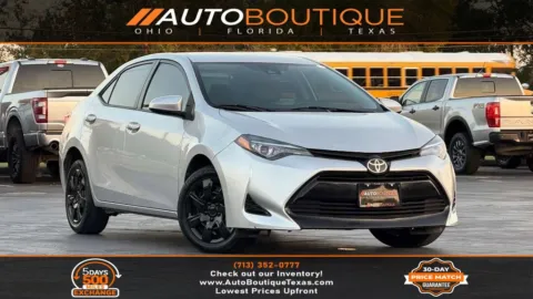 Silver 2017 Toyota Corolla LE for sale in Alvin, TX