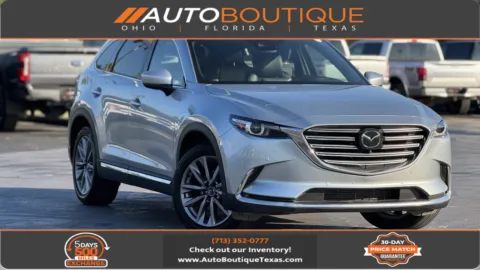 Silver 2023 Mazda CX-9 Grand Touring for sale in Alvin, TX