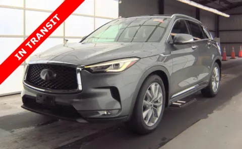 Gray 2019 INFINITI QX50 LUXE for sale in Alvin, TX