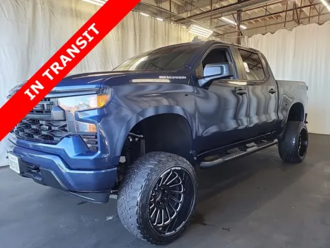 Blue 2023 Chevrolet Silverado 1500 Custom for sale in Alvin, TX