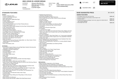 More photos of 2022 Lexus IS 500 F SPORT Performance at Auto Boutique Texas, TX