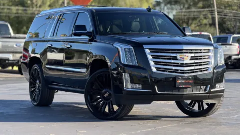 Black 2020 Cadillac Escalade ESV Platinum for sale in Alvin, TX