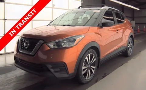Orange 2019 Nissan Kicks SV for sale in Alvin, TX