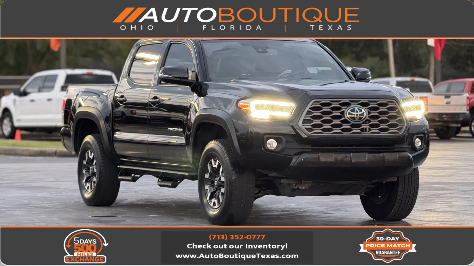 Black 2021 Toyota Tacoma TRD Off Road for sale in Alvin, TX