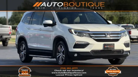 White 2016 Honda Pilot EX-L for sale in Alvin, TX
