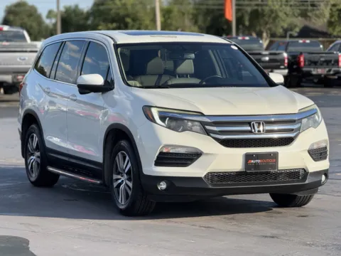 White 2016 Honda Pilot EX-L for sale in Alvin, TX