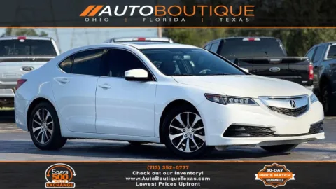 White 2017 Acura TLX for sale in Alvin, TX