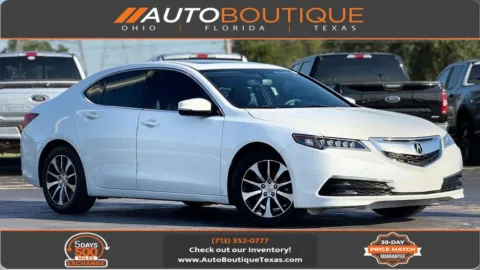 White 2017 Acura TLX for sale in Alvin, TX