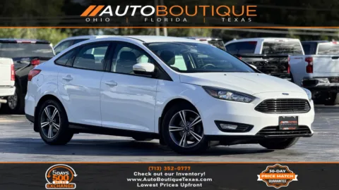White 2016 Ford Focus SE for sale in Alvin, TX