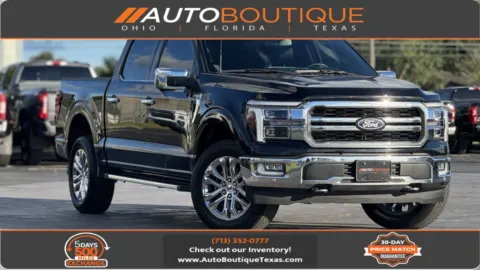 Black 2024 Ford F-150 LARIAT for sale in Alvin, TX