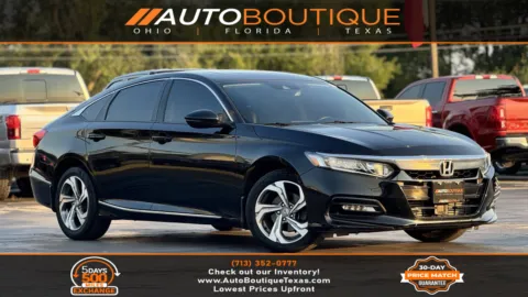 Black 2020 Honda Accord Sedan EX-L for sale in Alvin, TX