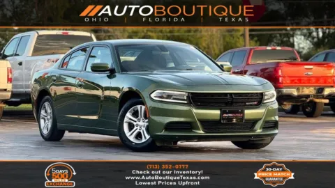 Green 2019 Dodge Charger SXT for sale in Alvin, TX