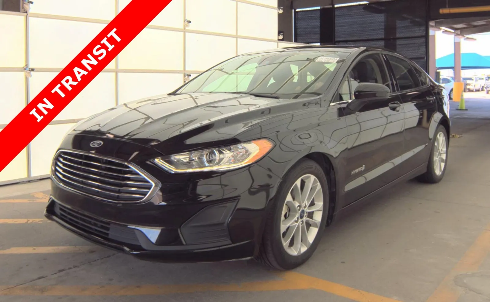 Black 2019 Ford Fusion Hybrid SE for sale in Alvin, TX