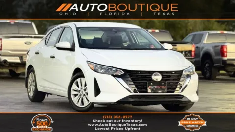 White 2024 Nissan Sentra S for sale in Alvin, TX