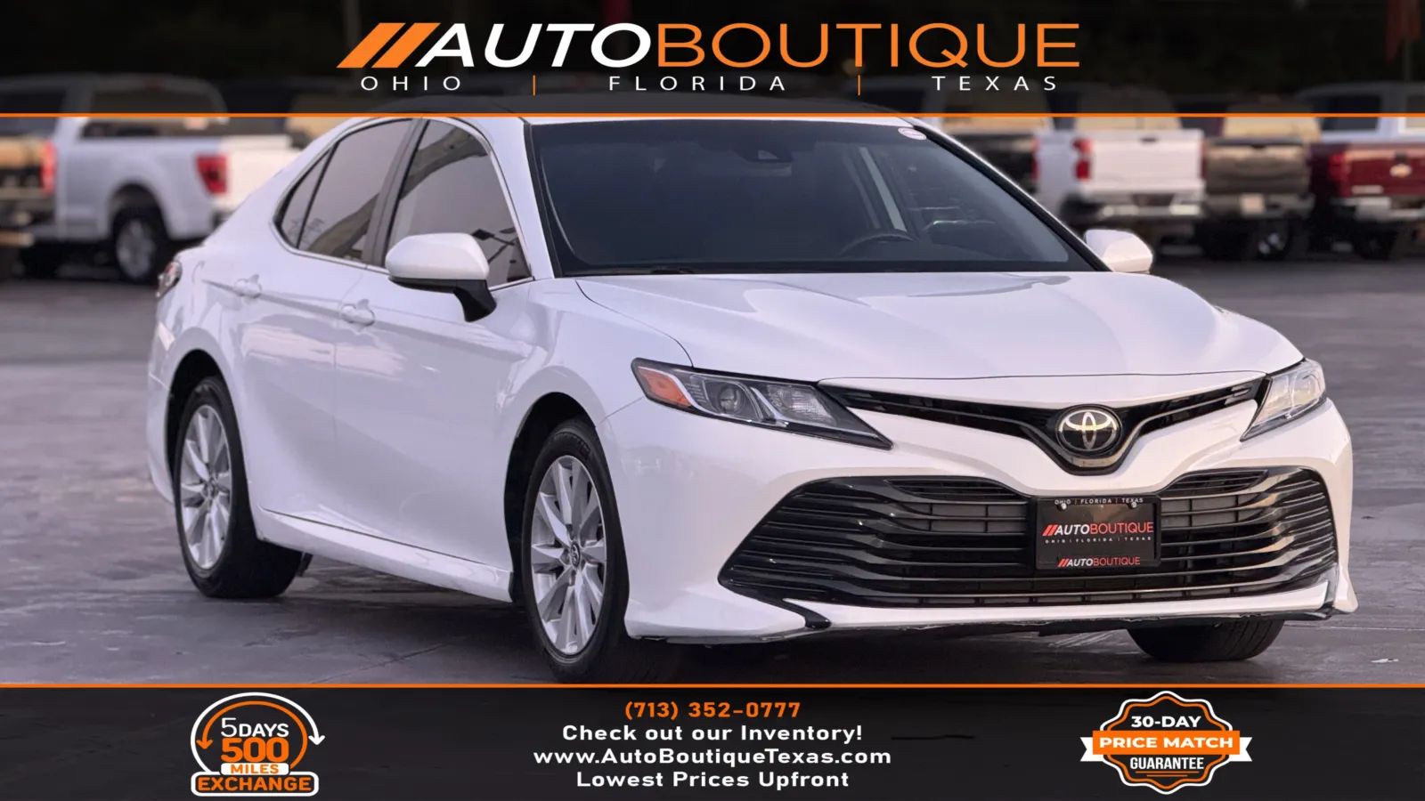 2019 Toyota Camry LE for sale in Alvin, TX