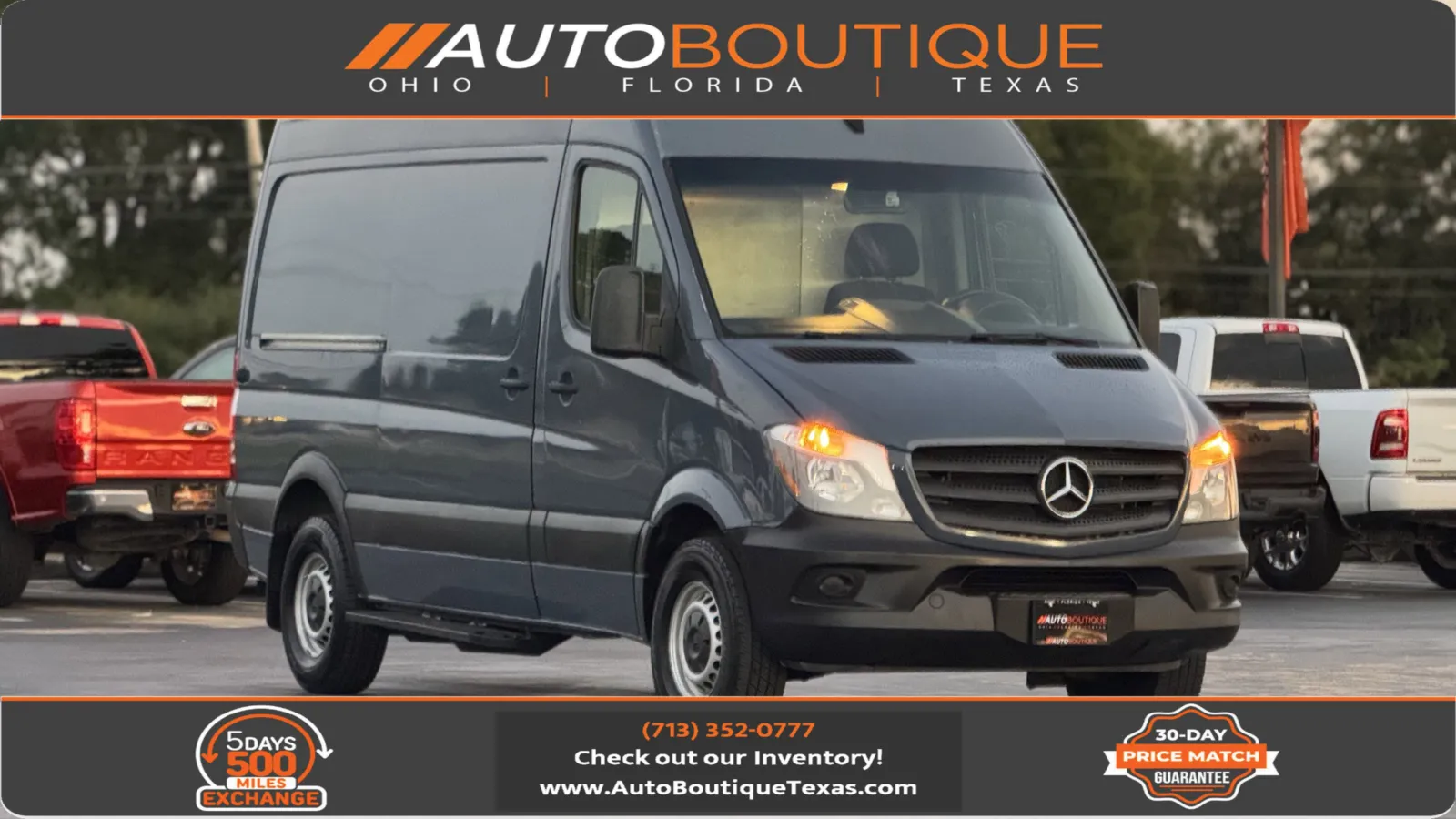 White 2018 Mercedes-Benz Sprinter Cargo Van Worker for sale in Alvin, TX