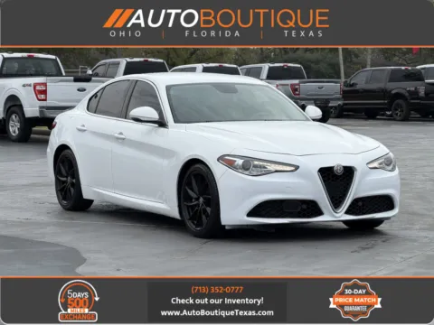 White 2017 Alfa Romeo Giulia Ti for sale in Alvin, TX