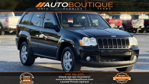 Black 2008 Jeep Grand Cherokee Laredo for sale in Alvin, TX