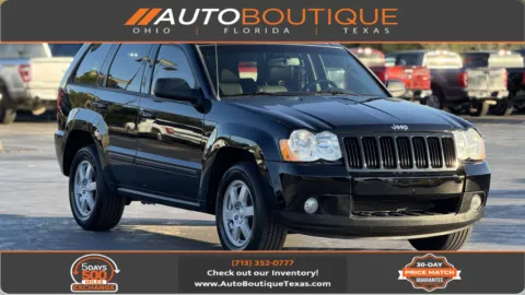 Black 2008 Jeep Grand Cherokee Laredo for sale in Alvin, TX