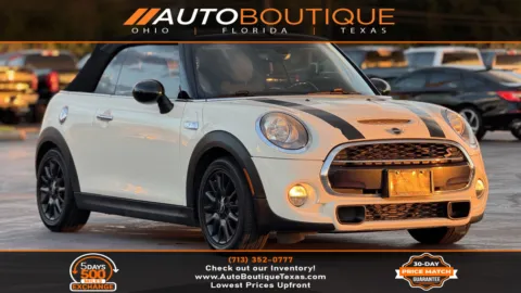 White 2017 MINI COOPER S Cooper S for sale in Alvin, TX