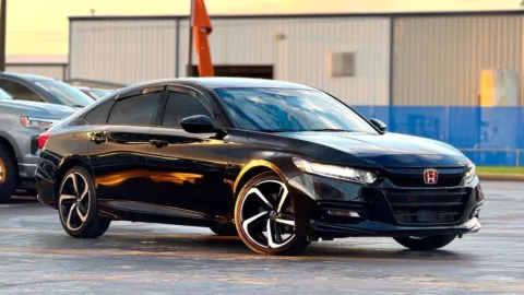 Black 2019 Honda Accord Sedan Sport 1.5T for sale in Alvin, TX