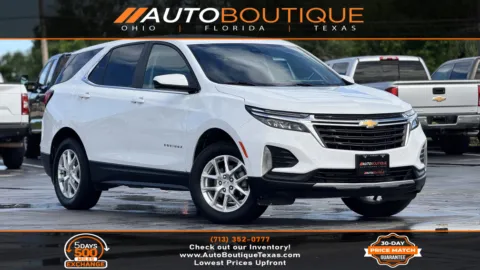 White 2023 Chevrolet Equinox LT for sale in Alvin, TX