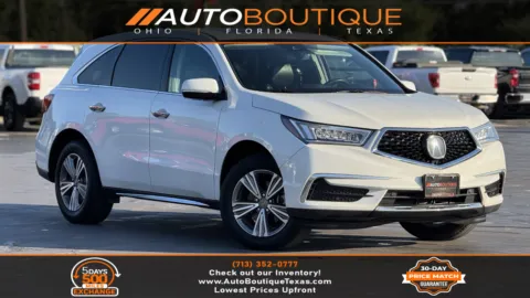 White 2020 Acura MDX SH-AWD for sale in Alvin, TX