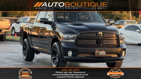 Black 2016 Ram 1500 Sport for sale in Alvin, TX