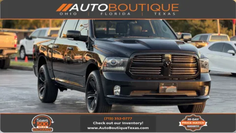 Black 2016 Ram 1500 Sport for sale in Alvin, TX