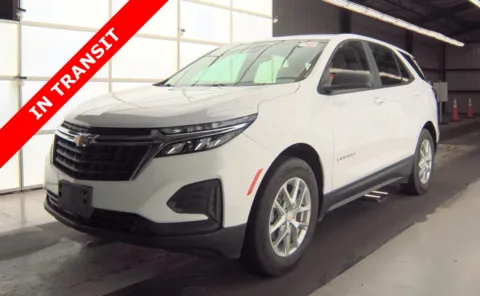 White 2023 Chevrolet Equinox LS for sale in Alvin, TX