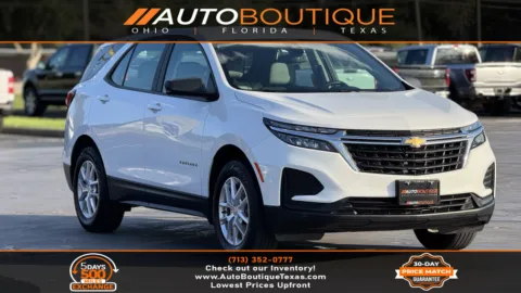 White 2023 Chevrolet Equinox LS for sale in Alvin, TX