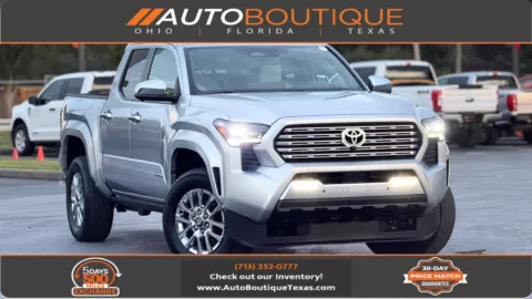 Silver 2024 Toyota Tacoma Limited for sale in Alvin, TX