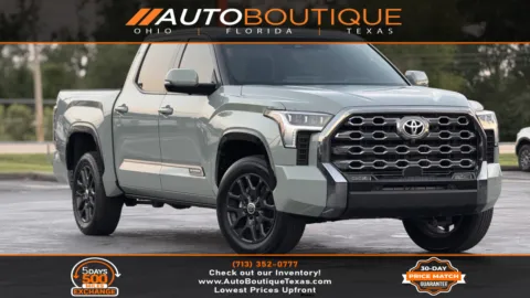 Gray 2024 Toyota Tundra Platinum for sale in Alvin, TX